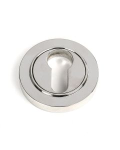 Polished SS (316) Round Euro Escutcheon (plain) | 49876