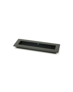 Aged Bronze 175mm Plain Rectangular Flush Pull Handle | 50118