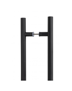 From the Anvil 900mm (316) Matt Black Back to Back T Bar Pull Handle | 50259
