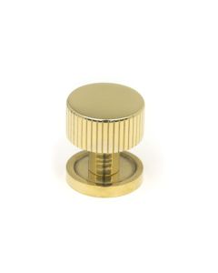 Polished Brass Judd 25mm Cabinet Knob (Plain) | 50361