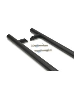 From the Anvil Matt Black 1500mm Offset Back to Back T Bar Pull Handle | 50796