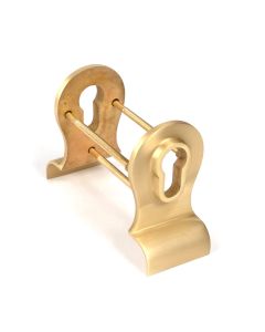 Satin Brass 50mm Euro Door Pull (Back to Back fixings) | 50899