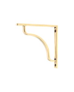 Anvil Aged Brass 150 x 150mm Abingdon Shelf Bracket| 51086
