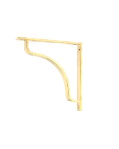 Anvil Polished Brass 200 x 200mm Abingdon Shelf Bracket| 51095