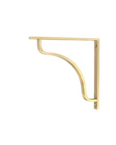 Anvil Satin Brass 200 x 200mm Abingdon Shelf Bracket| 51097