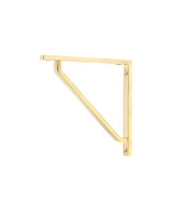 Anvil Polished Brass 150 x 150mm Barton Shelf Bracket| 51105