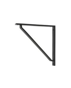 Anvil Matt Black 200 x 200mm Barton Shelf Bracket| 51124