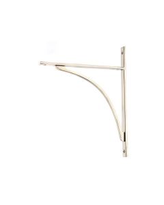 Anvil Polished Nickel 314 x 250mm Apperley Shelf Bracket| 51141