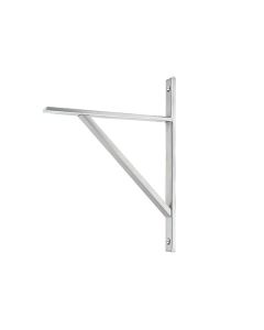 Satin Chrome Chalfont Shelf Bracket (260mm x 200mm)
