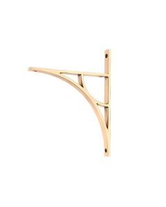 Polished Bronze Tyne Shelf Bracket (260mm x 200mm)