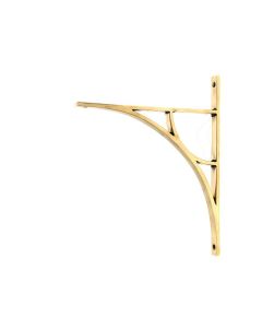 Aged Brass Tyne Shelf Bracket (314mm x 250mm)
