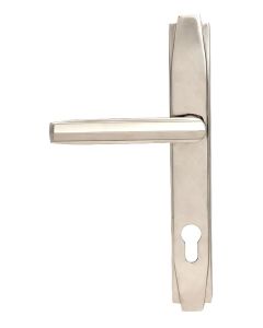 Set Anvil Polished Nickel Art Deco Slimline Lever Espag. Lock Furniture | 51187