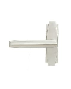 Set Polished Nickel Art Deco Lever on Rose | 51193