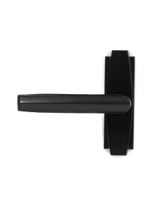 Set Aged Bronze Art Deco Lever on Rose | 51195