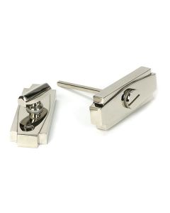 Set Anvil Polished Nickel Art Deco Thumbturn & Snib Release | 51205