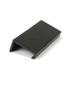 Aged Bronze 100mm Plain Edge Pull | 51212