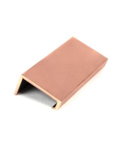 Polished Bronze 100mm Plain Edge Pull | 51218