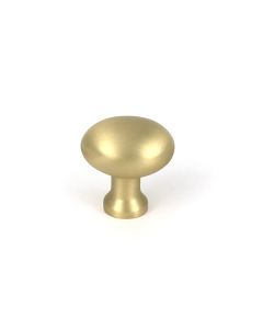 Satin Brass Moore Cabinet Knob - 25mm