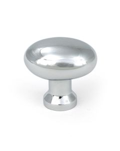 Polished Chrome Moore Cabinet Knob - 38mm