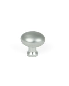 Satin Chrome Moore Cabinet Knob - 25mm
