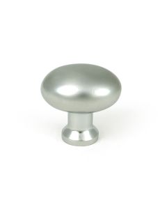 Satin Chrome Moore Cabinet Knob - 32mm
