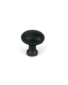 Matt Black Moore Cabinet Knob - 25mm