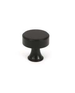 Aged Bronze Scully Cabinet Knob - 25mm