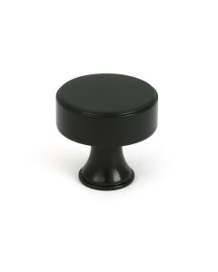 Aged Bronze Scully Cabinet Knob - 32mm