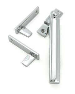 Polished Chrome Night-Vent Locking Art Deco Fastener