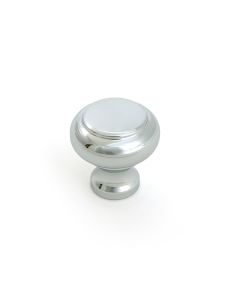 Polished Chrome Regency Cabinet Knob - Small
