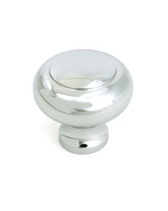 Polished Chrome Regency Cabinet Knob - Large