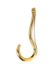 Polished Brass Anchor Coat Hook  |  52209