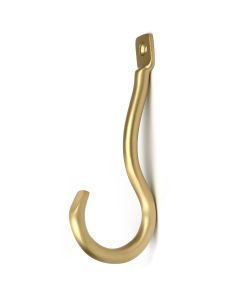 Satin Brass Anchor Coat Hook | 52213