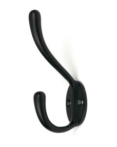 Matt Black Newbury Hat & Coat Hook | 52217