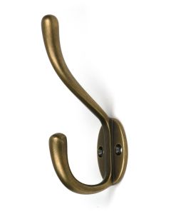 Burnished Brass Newbury Hat & Coat Hook | 52224