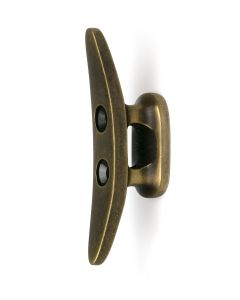 Burnished Brass Marine Cleat Hook  |  52244