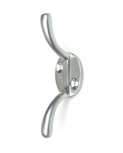 Satin Chrome Newbury Cleat Hook  |  52251