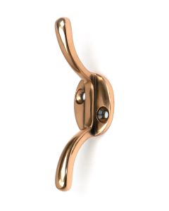 Polished Bronze Newbury Cleat Hook  |  52256