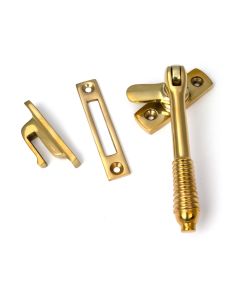 Polished Brass Locking Reeded Fastener  |  52317
