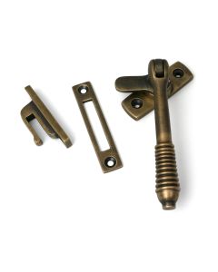 Burnished Brass Locking Reeded Fastener  |  52318