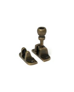 Burnished Brass Mushroom Brighton Fastener (Radiused)  |  52344