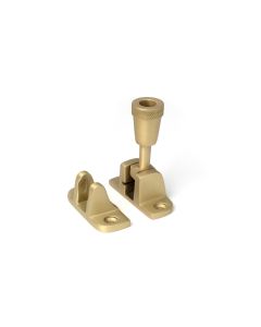 Satin Brass Brompton Brighton Fastener (Radiused) | 52345