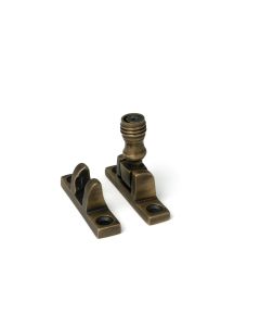 Burnished Brass Prestbury Brighton Fastener - Narrow (Square)  |  52350