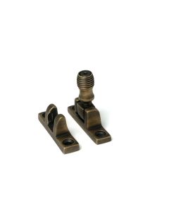 Burnished Brass Beehive Brighton Fastener - Narrow (Square) | 52351