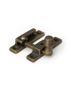 Burnished Brass Beehive Quadrant Fastener - Narrow  |  52359