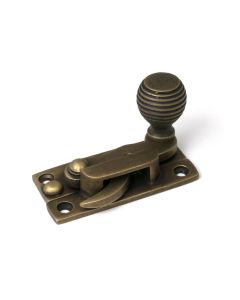 Burnished Brass Beehive Sash Hook Fastener | 52365