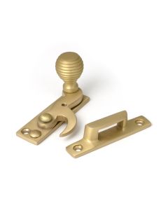 Satin Brass Beehive Sash Hook Fastener | 52366