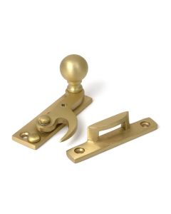 Satin Brass Sash Hook Fastener  |  52377
