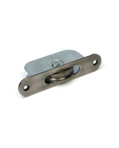 Antique Pewter Radiused Sash Pulley 75kg  |  52392