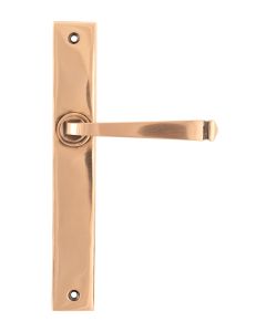 Polished Bronze Avon Slimline Lever Latch Set  |  52430